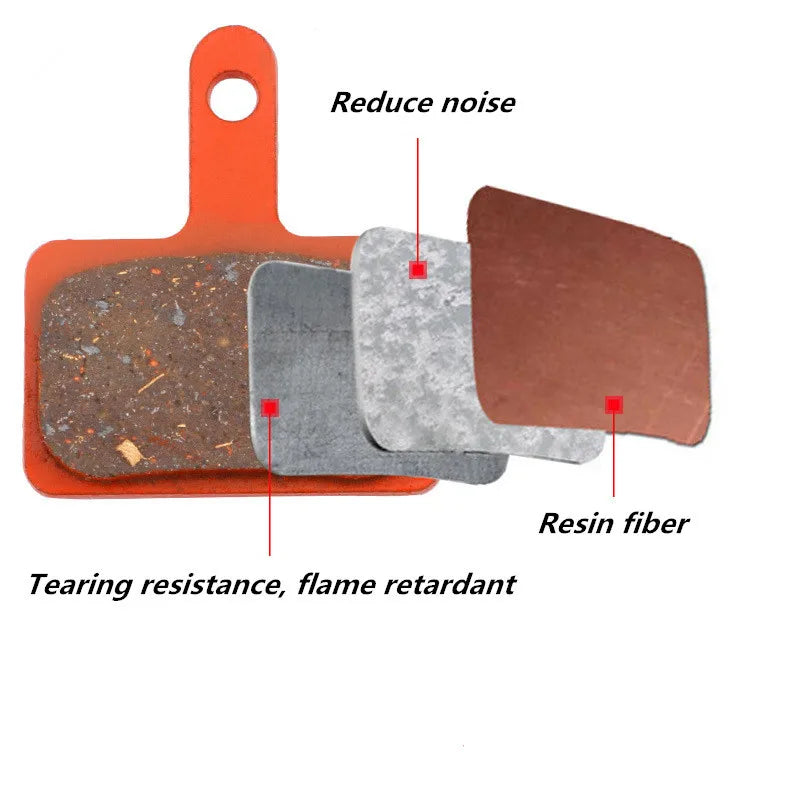 Resin brake pad disc rotor stop for mountain bike road bike BMX hydraulic brake pads to make Lai Ling