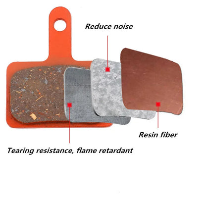 Resin brake pad disc rotor stop for mountain bike road bike BMX hydraulic brake pads to make Lai Ling