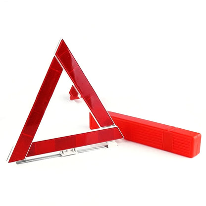 Car Foldable Reflective Tripod Emergency Breakdown Warning Triangle Night Road Safety Warning Tripod Reflective Accessories