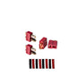2/5/10 Pairs Red Black Ultra T-Plug Connectors Deans Style Male and Female with  heat Shrink Tubing For RC charger LiPo Battery