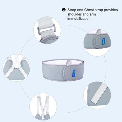 Arm Sling Support Adjustable Breathable Shoulder Strap Brace Immobilizer Wrist Elbow Forearm Fracture Recovery Brace
