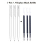 Original Xiaomi Mi Gel Pen 0.5mm Black Refill No Cap Bullet Pen Smooth Switzerland MIKRON Nib Japanese Ink OEM Blue Refills