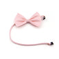 Pet Dog Cat Necklace Adjustable Neck Band Cute Bowknot Pet Care Accessories Dog Cat Striped Bow Necklace Pet Supplies
