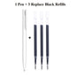 Original Xiaomi Mi Gel Pen 0.5mm Black Refill No Cap Bullet Pen Smooth Switzerland MIKRON Nib Japanese Ink OEM Blue Refills