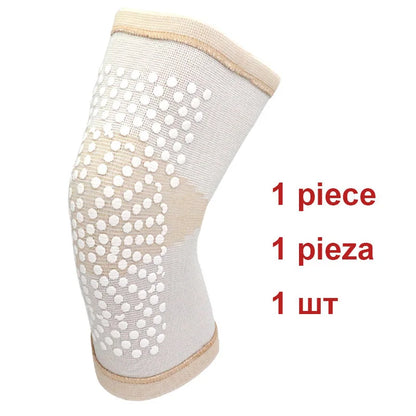 1 Pcs Self Heating Knee Elbow Brace Support Pads Dot Matrix Kneepads Tourmaline Sleeve for Arthritis Joint Pain Relief Recovery