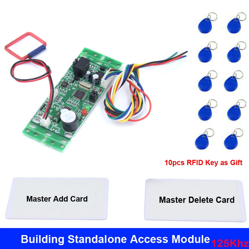 Proximity 125Khz 13.56Mhz RFID Access Control module 13.56MHZ IC Module Embedded Access System Controller Board Intercom Module