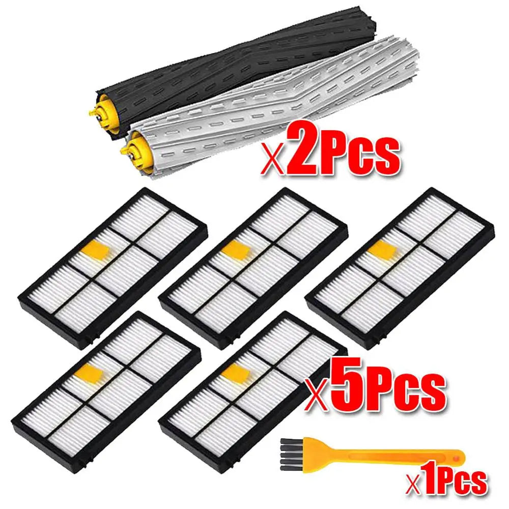 Main roll Brush Hepa filter side brush kit for iRobot Roomba 800 900 Series 870 880 980 Vacuum Cleaner robot Parts