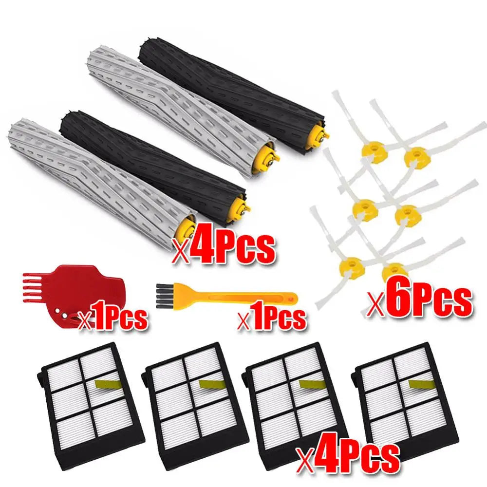 Main roll Brush Hepa filter side brush kit for iRobot Roomba 800 900 Series 870 880 980 Vacuum Cleaner robot Parts