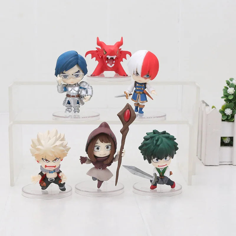 Anime My Hero Academia Figure Midoriya Izuku Bakugou Katsuki Shoto Todoroki Shigaraki Himiko Eijiro Boku No Hero Academia Figure