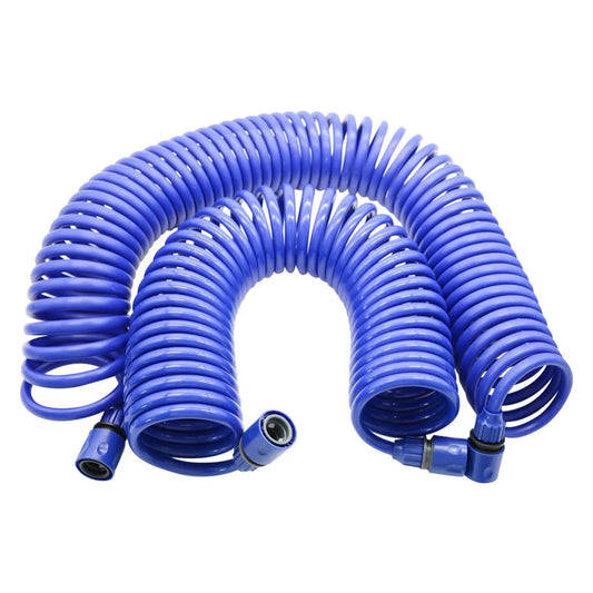 10M,15M Flexible tube Spring Hose Garden Lawn Watering Irrigation Car Washing Hose With Quick Connector Irrigation Accessories