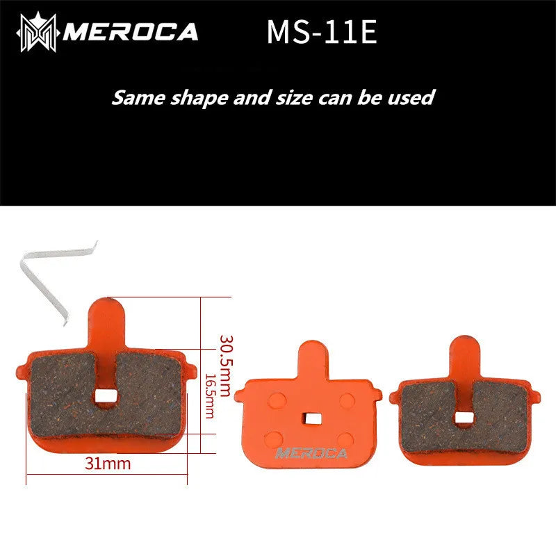 Resin brake pad disc rotor stop for mountain bike road bike BMX hydraulic brake pads to make Lai Ling