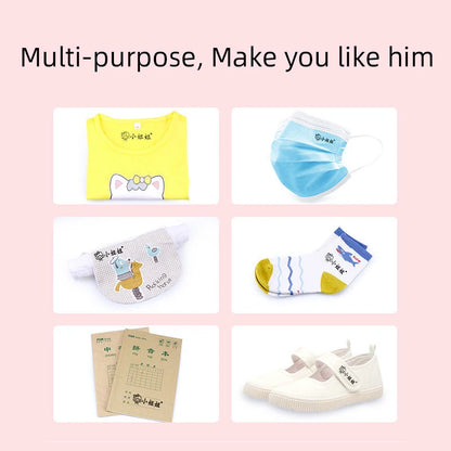 Customized Name Stamp Waterproof Toy Baby Student Clothes Chapter Wash not Faded Children's Seal Customized Stamp Gifts