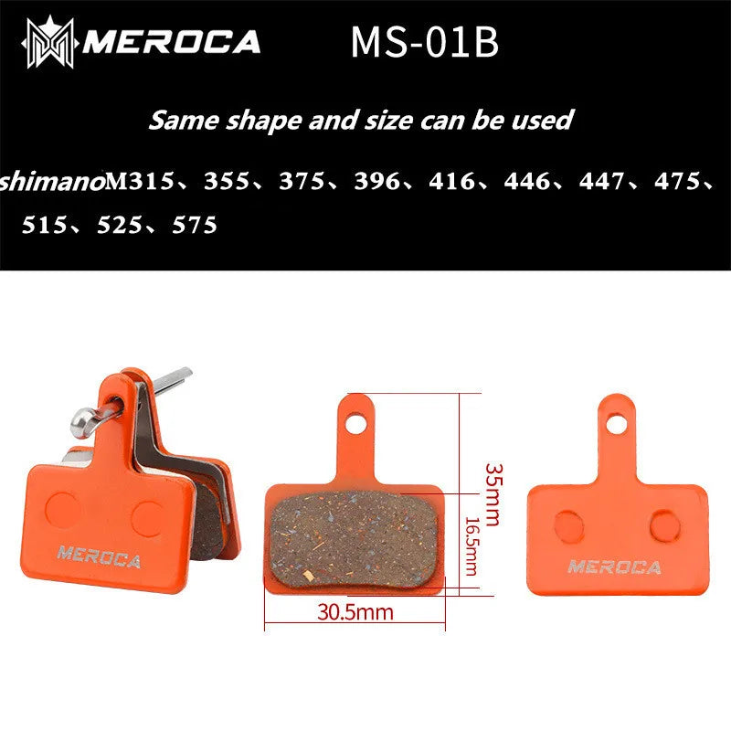 Resin brake pad disc rotor stop for mountain bike road bike BMX hydraulic brake pads to make Lai Ling