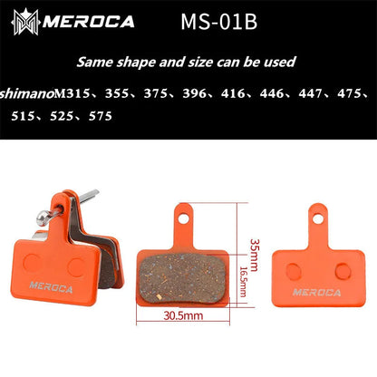 Resin brake pad disc rotor stop for mountain bike road bike BMX hydraulic brake pads to make Lai Ling