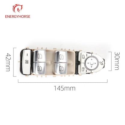 For Benz W222 Car Front Door Electric Power Master Window Switch Repalcement For Mercedes S Class 2014-2019 2229052004
