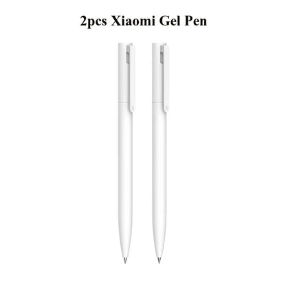 Original Xiaomi Mi Gel Pen 0.5mm Black Refill No Cap Bullet Pen Smooth Switzerland MIKRON Nib Japanese Ink OEM Blue Refills