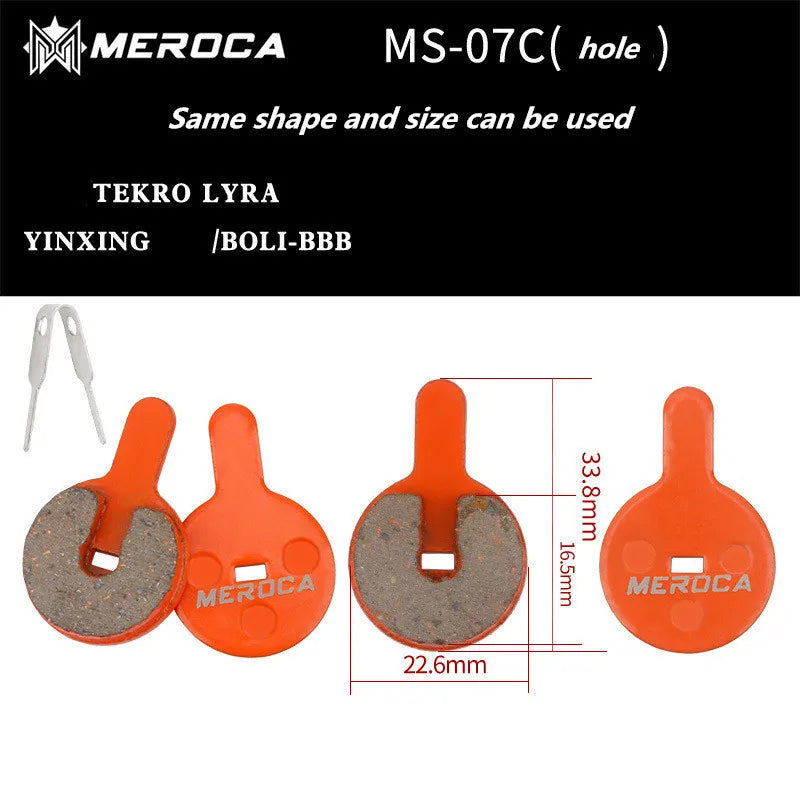 Resin brake pad disc rotor stop for mountain bike road bike BMX hydraulic brake pads to make Lai Ling