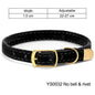 Cat Collar With Bell Safety Cat Collars Puppy Dog Collar For Cats Small Dogs Kittens Solid Pet Collar Chihuahua Products YS0032