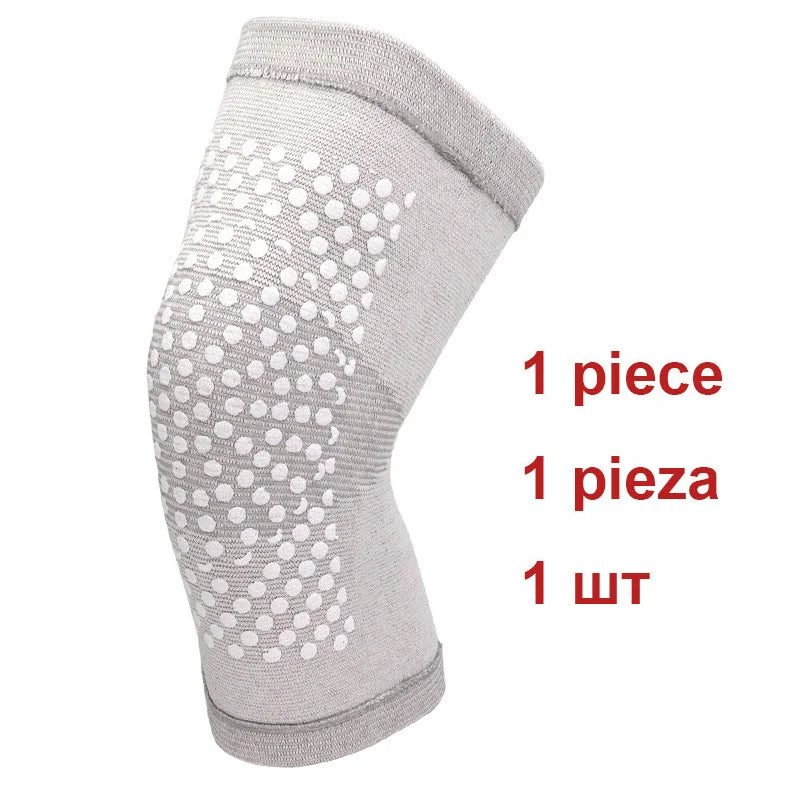 1 Pcs Self Heating Knee Elbow Brace Support Pads Dot Matrix Kneepads Tourmaline Sleeve for Arthritis Joint Pain Relief Recovery