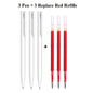 Original Xiaomi Mi Gel Pen 0.5mm Black Refill No Cap Bullet Pen Smooth Switzerland MIKRON Nib Japanese Ink OEM Blue Refills