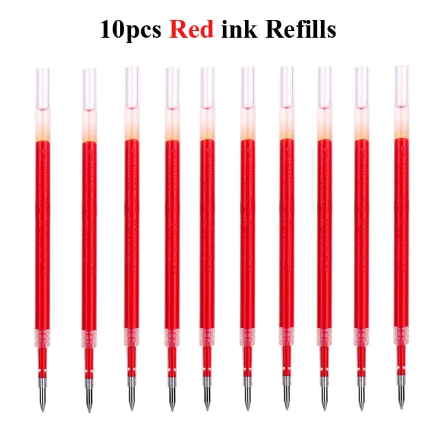 Original Xiaomi Mi Gel Pen 0.5mm Black Refill No Cap Bullet Pen Smooth Switzerland MIKRON Nib Japanese Ink OEM Blue Refills
