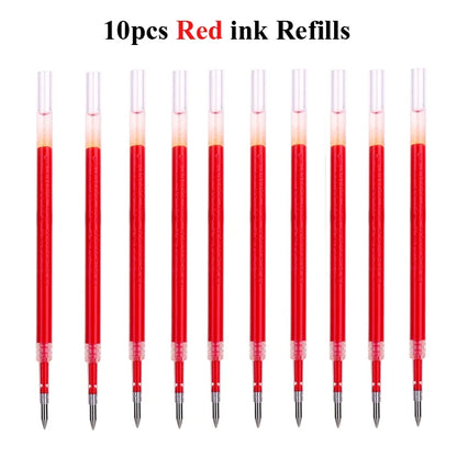 Original Xiaomi Mi Gel Pen 0.5mm Black Refill No Cap Bullet Pen Smooth Switzerland MIKRON Nib Japanese Ink OEM Blue Refills