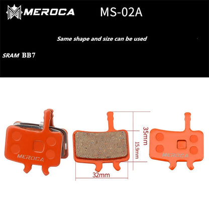 Resin brake pad disc rotor stop for mountain bike road bike BMX hydraulic brake pads to make Lai Ling