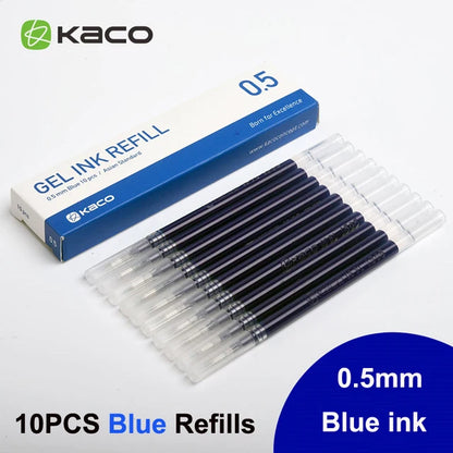 Original Xiaomi Mi Gel Pen 0.5mm Black Refill No Cap Bullet Pen Smooth Switzerland MIKRON Nib Japanese Ink OEM Blue Refills