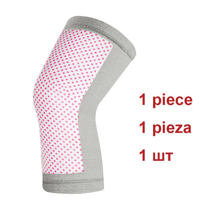 1 Pcs Self Heating Knee Elbow Brace Support Pads Dot Matrix Kneepads Tourmaline Sleeve for Arthritis Joint Pain Relief Recovery