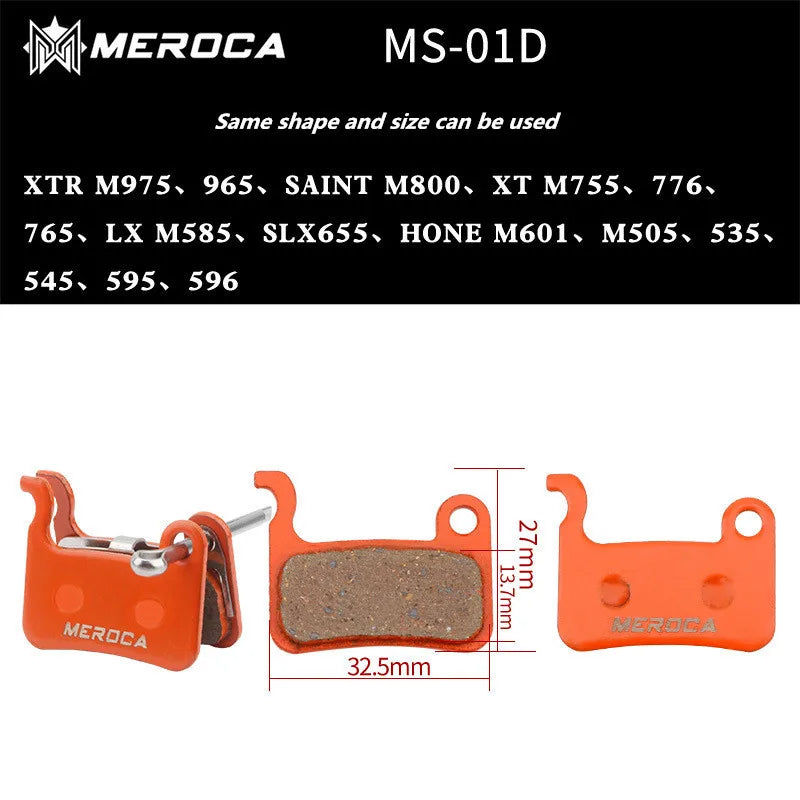 Resin brake pad disc rotor stop for mountain bike road bike BMX hydraulic brake pads to make Lai Ling