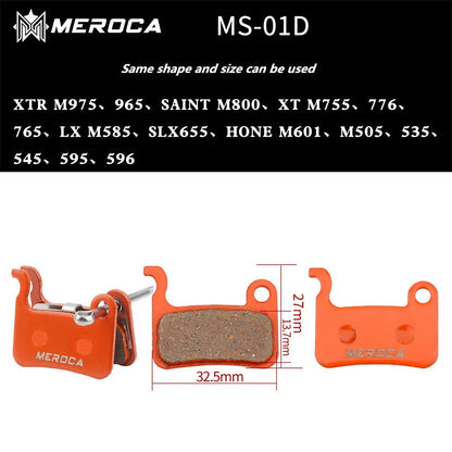 Resin brake pad disc rotor stop for mountain bike road bike BMX hydraulic brake pads to make Lai Ling