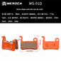 Resin brake pad disc rotor stop for mountain bike road bike BMX hydraulic brake pads to make Lai Ling