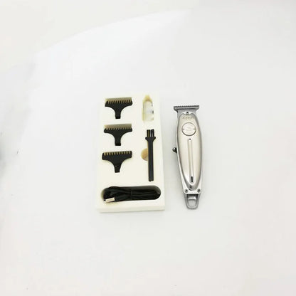 Kemei 1949 Professional Hair Clipper All Metal Men Electric Cordless Hair Trimmer 0mm Baldheaded T Blade Finish Haircut Machine