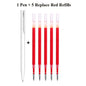 Original Xiaomi Mi Gel Pen 0.5mm Black Refill No Cap Bullet Pen Smooth Switzerland MIKRON Nib Japanese Ink OEM Blue Refills