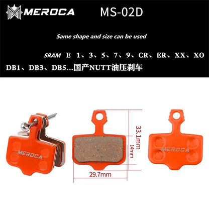 Resin brake pad disc rotor stop for mountain bike road bike BMX hydraulic brake pads to make Lai Ling