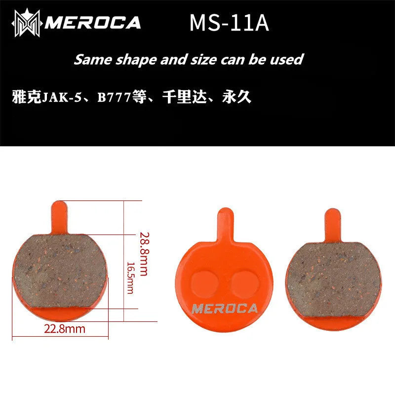 Resin brake pad disc rotor stop for mountain bike road bike BMX hydraulic brake pads to make Lai Ling
