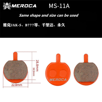Resin brake pad disc rotor stop for mountain bike road bike BMX hydraulic brake pads to make Lai Ling