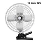 Clip Car Fan Portable 12V/24V Cooling Low Noise Electric Fan Ventilador Air Conditioner With Cigarette Lighter Suitable Truck
