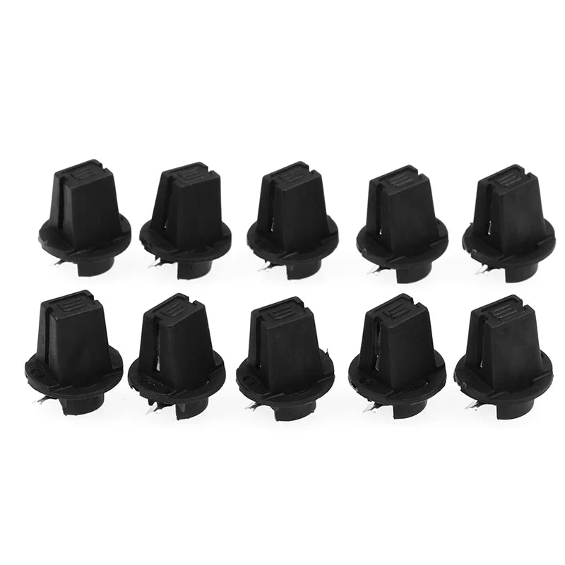 10Pcs T5 B8.5D Twist Lock Plug And Play Bulb Holder Sockets For Speedometer Instrument Gauge Cluster Dash Car Part Accessories