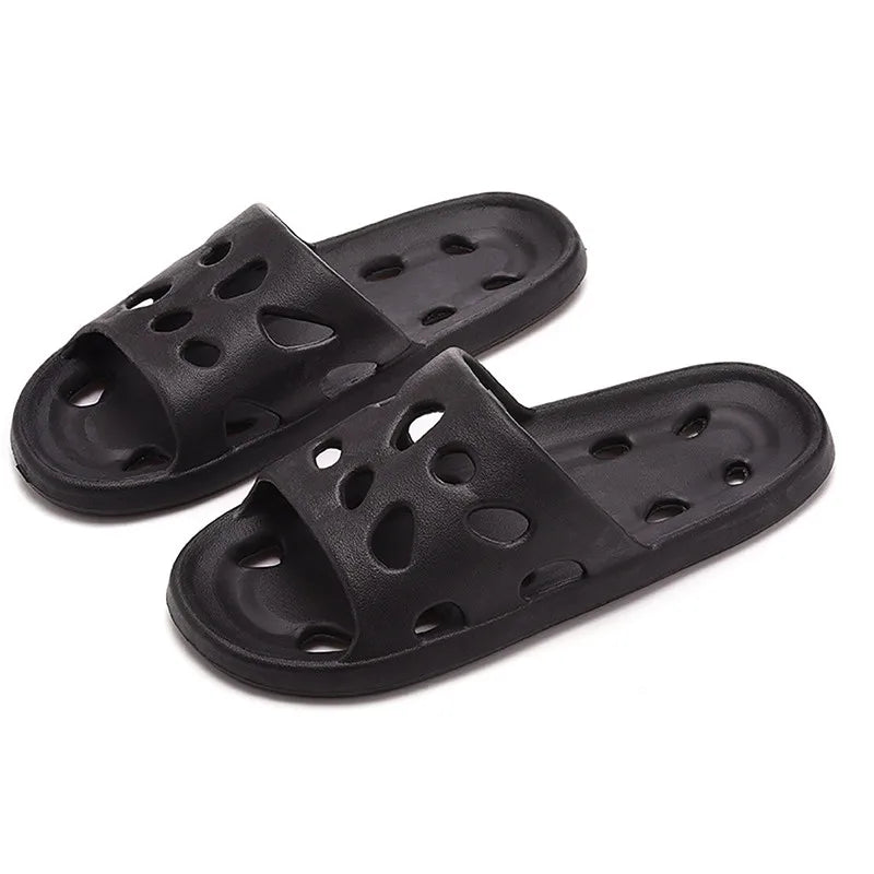 Men'S Platform Flip Flops Summer Soft Sole Eva Slippers For Men Outdoor Casual Beach Shoes Home Non-Slip Bathroom Slides Shoes