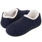 Pallene Women Curly Cotton Shoes Closed Back Home Slippers Memory Foam Soft Bottom Slides Winter Outdoor Walk Casual Slippers