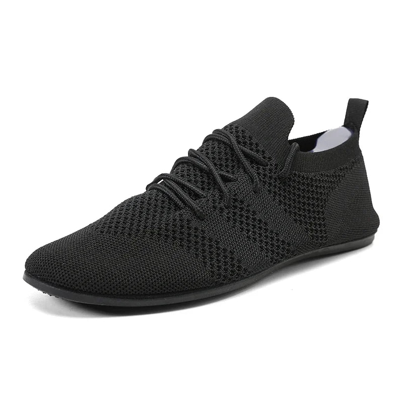 YRZL Summer Men Casual Shoes Lightweight Outdoor Male Walking Shoes Hot Sale Anti-slip Man's Mesh Sneakers Slip on Flats Shoes
