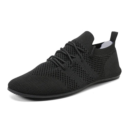 YRZL Summer Men Casual Shoes Lightweight Outdoor Male Walking Shoes Hot Sale Anti-slip Man's Mesh Sneakers Slip on Flats Shoes