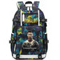 Ronaldo Print Student School Bag Children's Backpack Outdoor Travel Bag