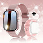 +3pc Square Smart Watch Women Men Smartwatch Touch Dial Calls Music Smartclock For Android IOS Fitness Tracker Sport Smart-watch