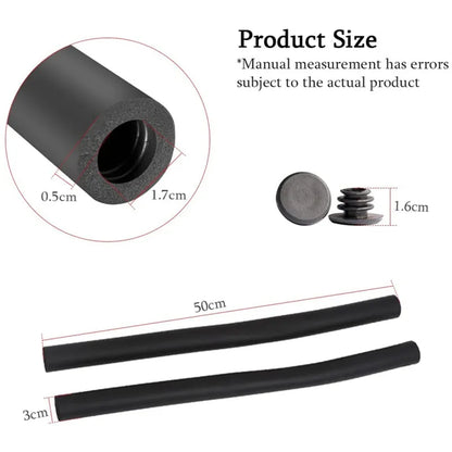 Bicycle Handlebar Grips Cover Racing Bike Sponge Foam Rubber Tube Flexible Cuttable Handlebar Cover Foam Grips Long Sponge Cover