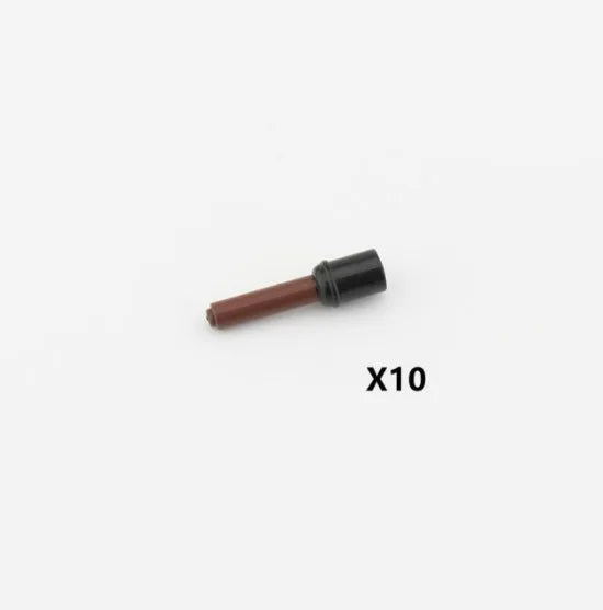 WW2 German Weapon Building Block 98K Two-color Gun US M1911 Soviet RPG Military Soldier Figure Accessories Rifle Pistol Toy C349