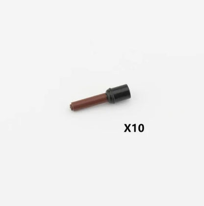 WW2 German Weapon Building Block 98K Two-color Gun US M1911 Soviet RPG Military Soldier Figure Accessories Rifle Pistol Toy C349