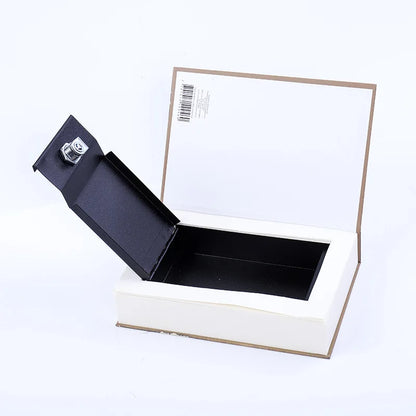Safe Box Valuables Security Dictionary Book with Lock Security Key Lock Secret Book Code Money Simulation Book Cash Safety Desig