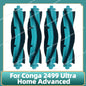 Fit For Conga 2499 Ultra Home Advanced Titanium / Atvel SmartGyro R80 Base Main Side Brush Filter Mop Cloth Dust Bag Parts